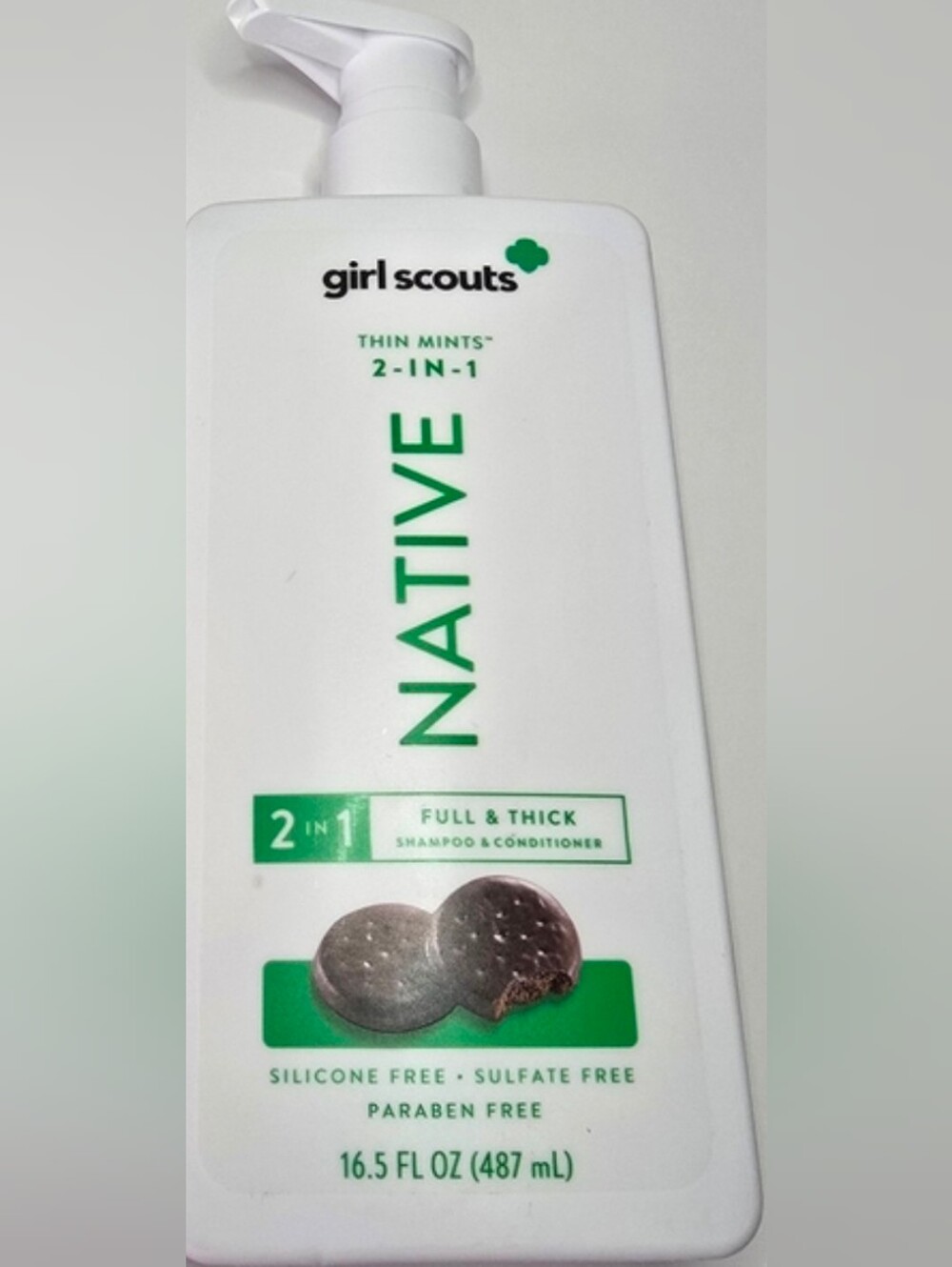 Native x Girl Scouts Thin Mints 2-in-1 Shampoo